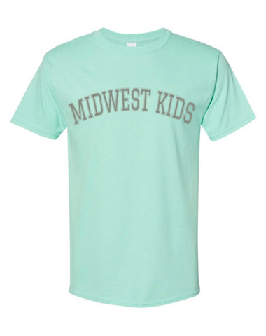 Midwest Kids Tee (Mint/Grey)
