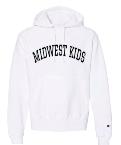 Midwest Kids OG Hoodie SZN (White with black)