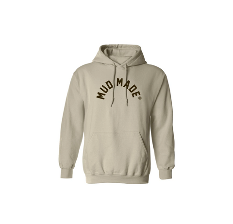 Mud Made Hoodie SZN (Sand with Brown)