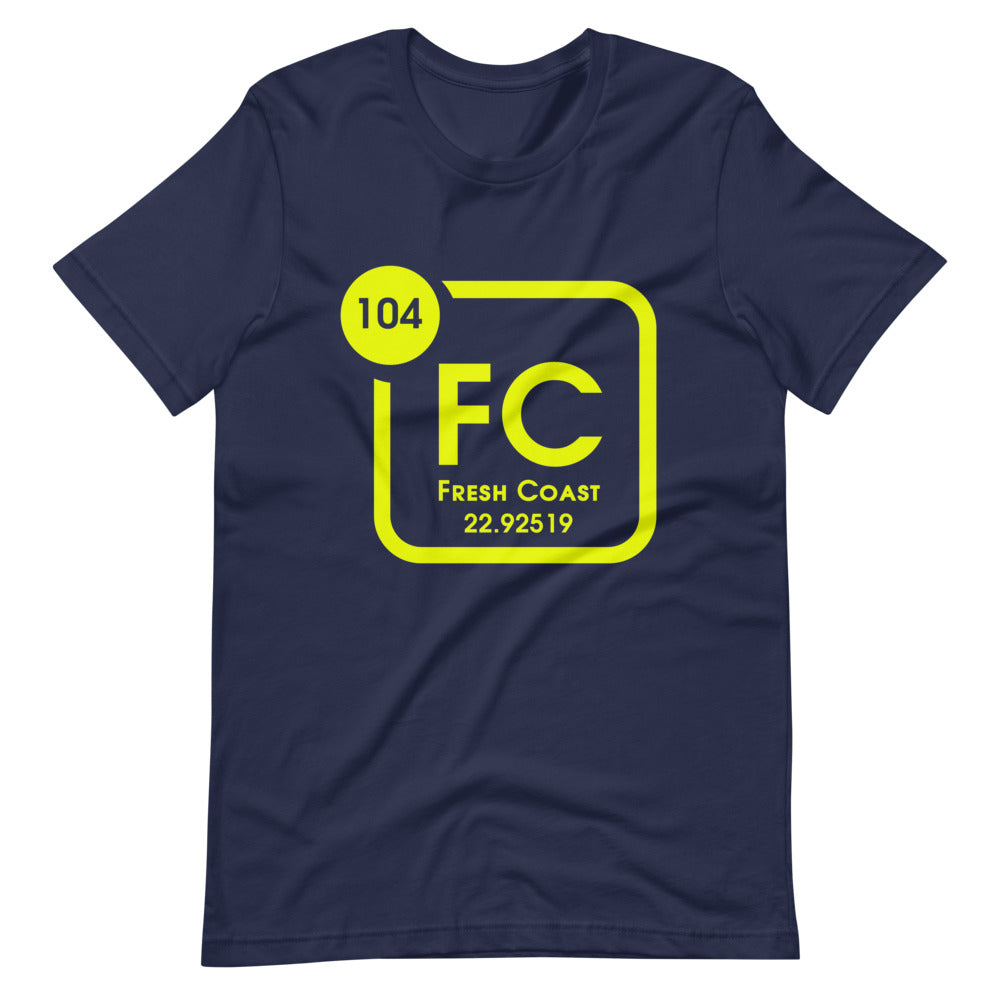 Fresh Coast Tee (Maize and blue)